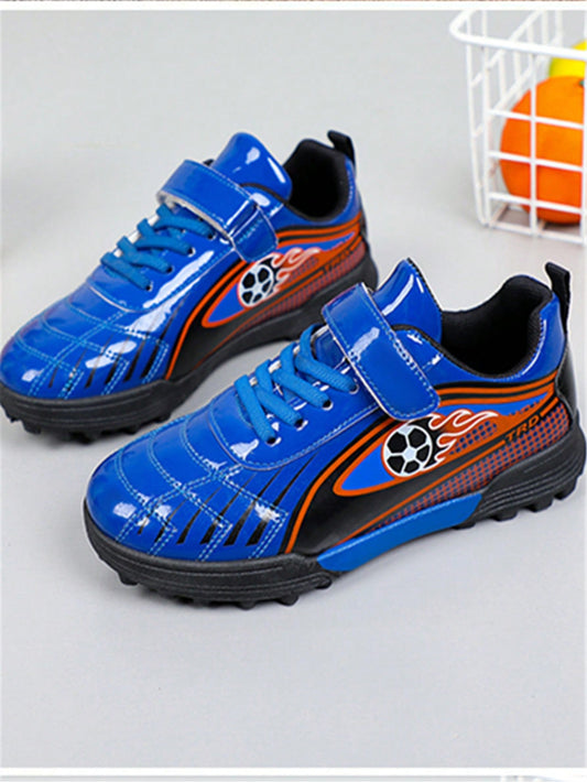 Kids Comfortable Running Outdoor Fashion Soccer Shoes