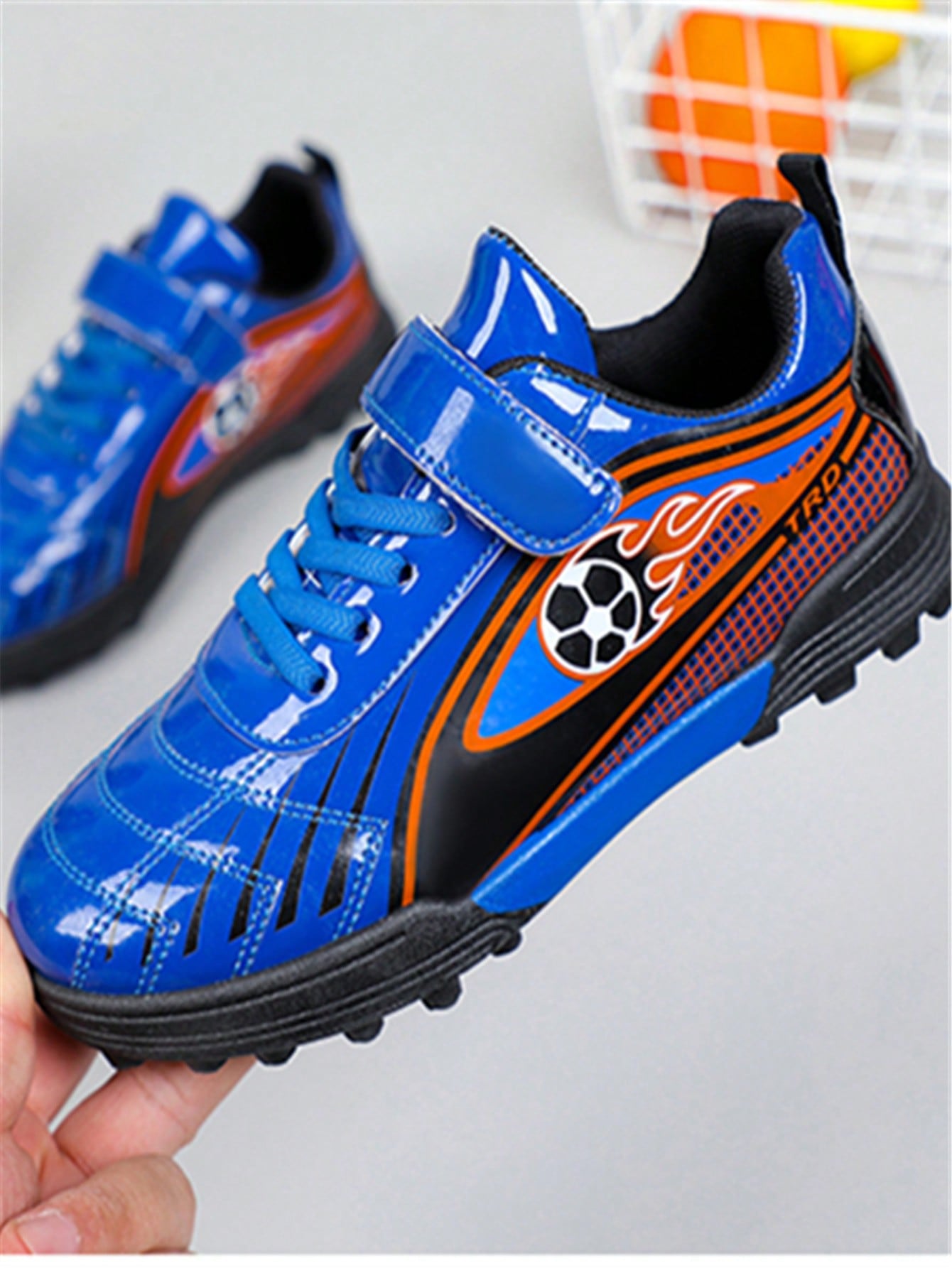 Kids Comfortable Running Outdoor Fashion Soccer Shoes