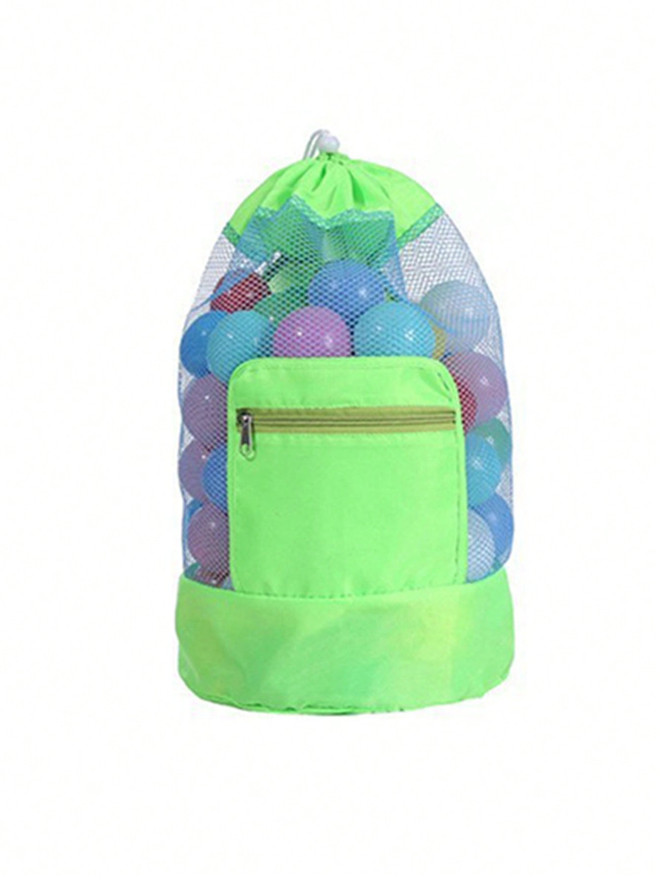 Beach Toy Storage Bag In-Stock, Net Bag For Sand Tools, Children's Toy Bag With Shoulder Straps And Backpack Design