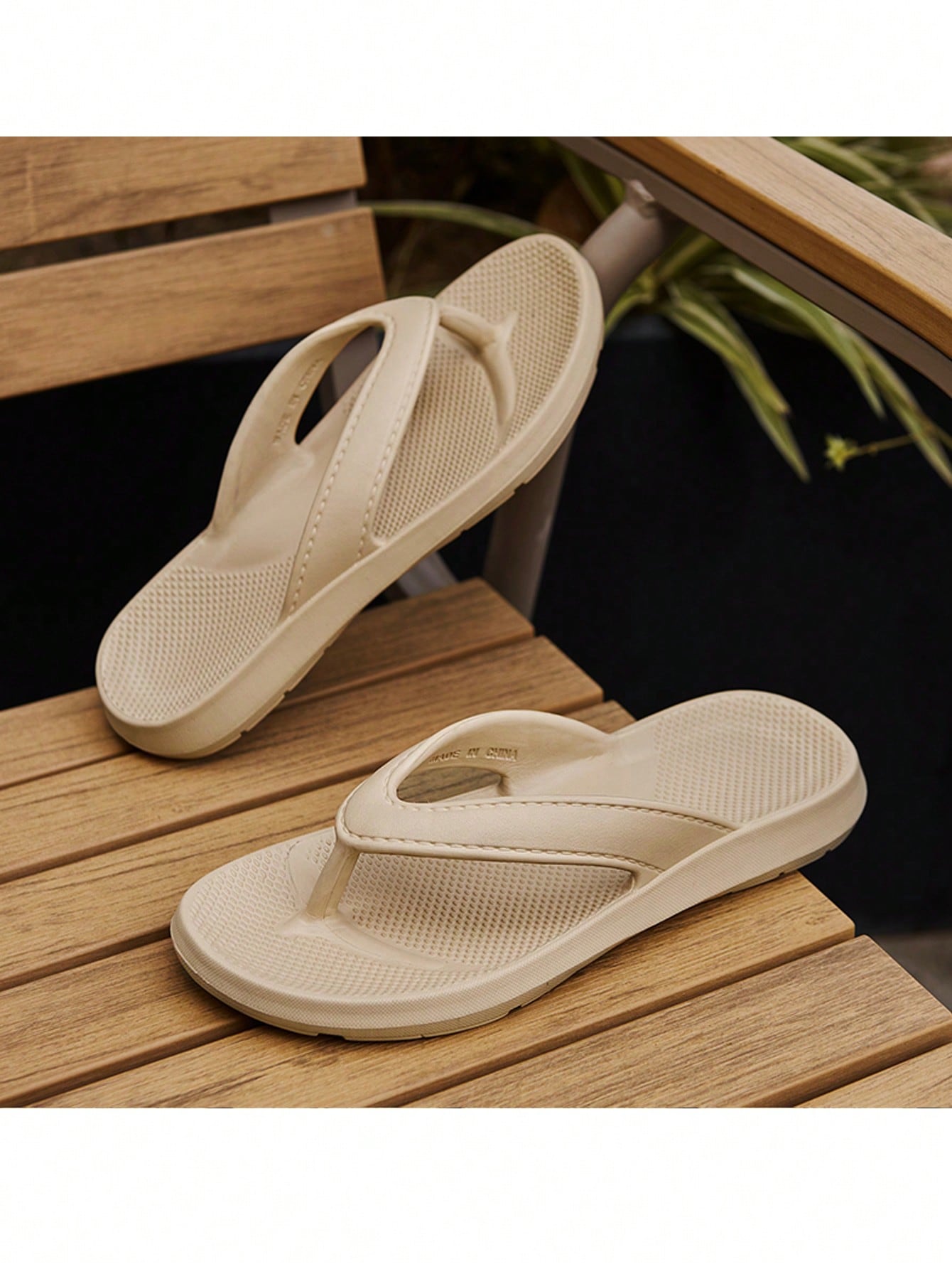 Women's Casual Slip-On Sandals, Large Size, Arch Support, Shock-Absorbing, Indoor/Outdoor Slippers