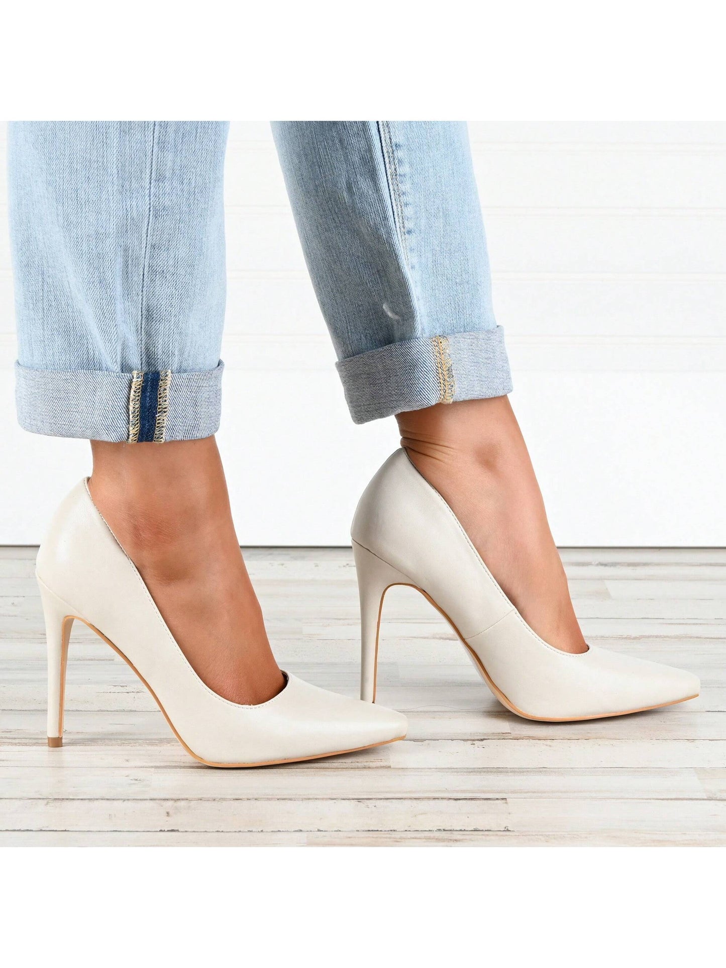 Womens Pointed Toe High Stiletto Pumps