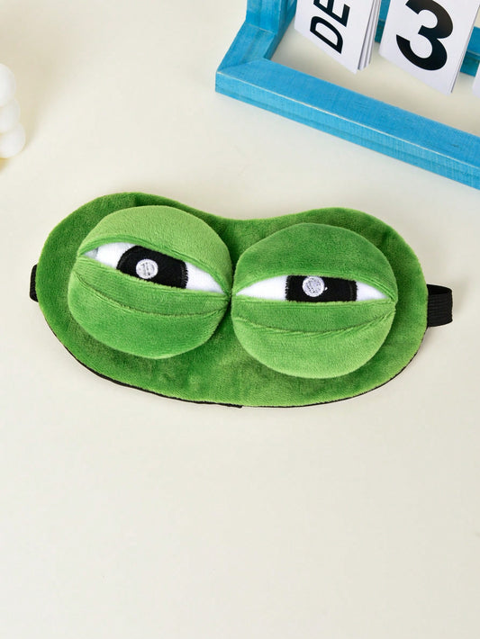 1pc Kids' Cartoon Sleep Eye Mask Cute Plush Sleeping Eye Cover