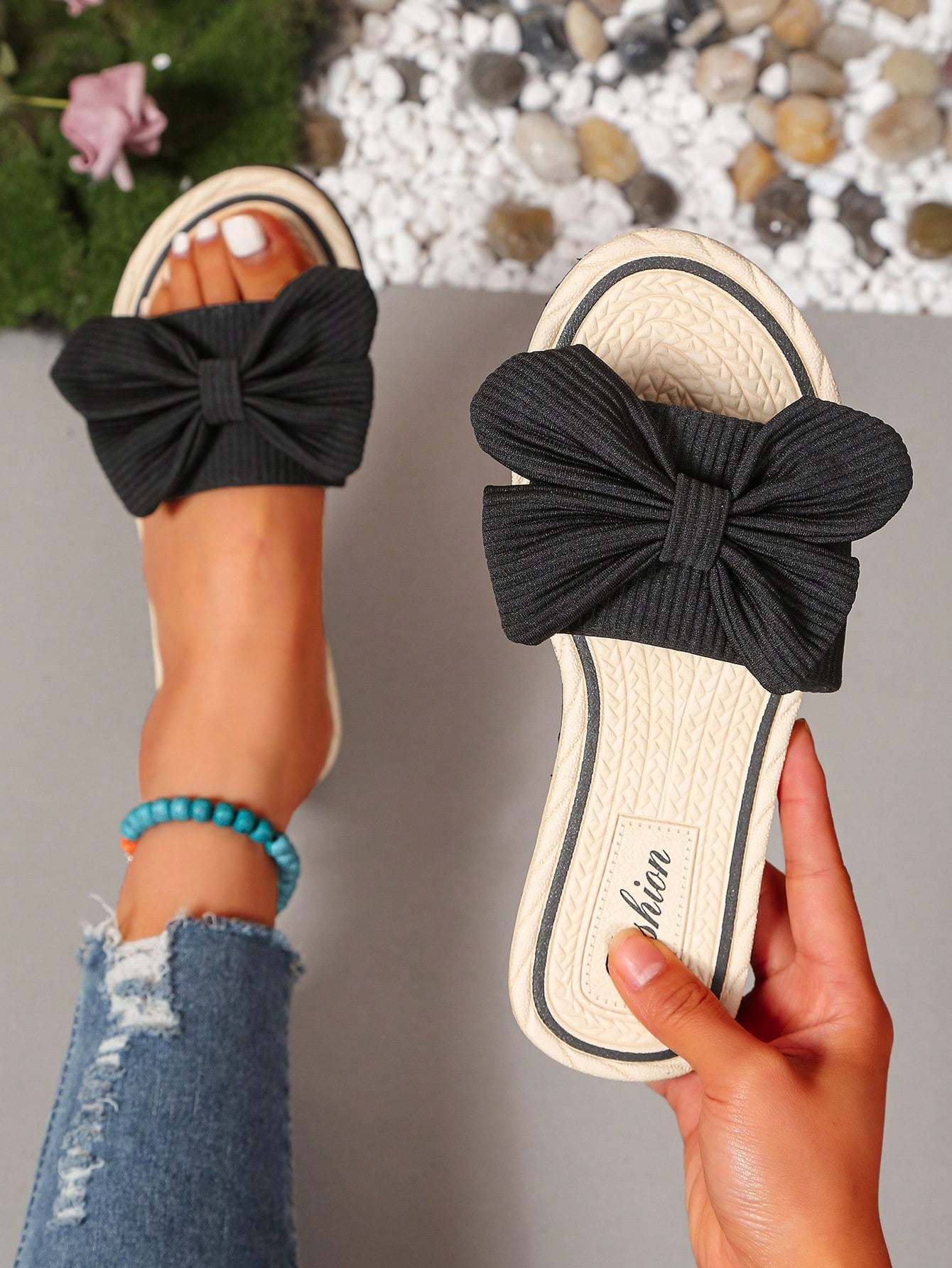 Women's Fashionable Casual Outdoor Slippers For Summer