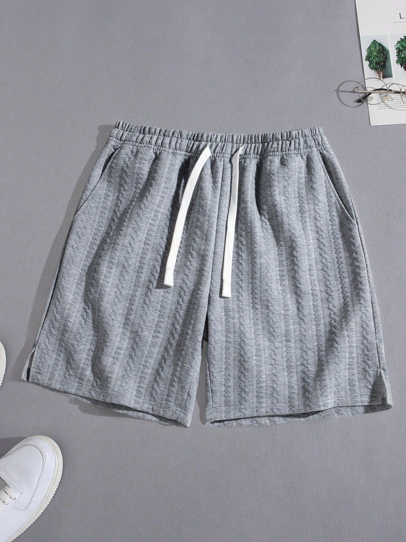 Men's Casual Jacquard Shorts