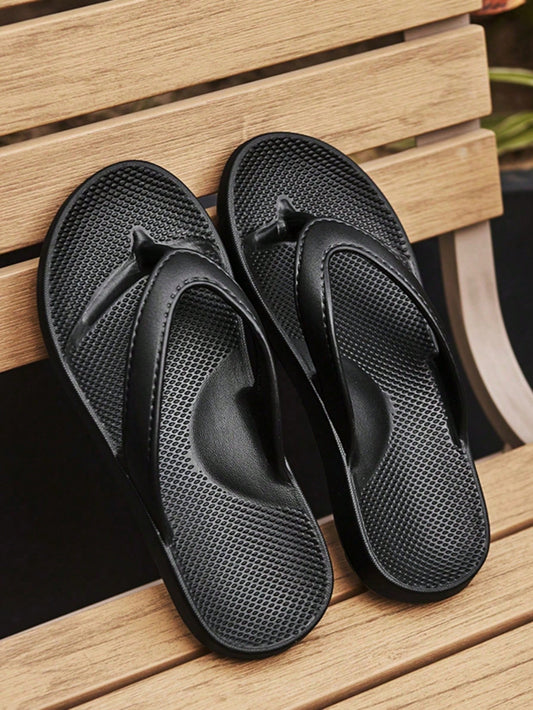 Arch Support Flip Flops For Men And Women, Summer Couple Anti-Slip Fashion Outdoor Slip-On Soft Bottom Beach Sandals