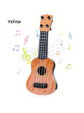 1pc Ukulele Toy For Children, 10-Inch Beginner Instrument Ukulele For Kids, Small Guitar Toy For Children, Classical Ukulele Guitar Instrument, Cute Guitar Rhythm Early Education Toy For Kids (Classic Style)
