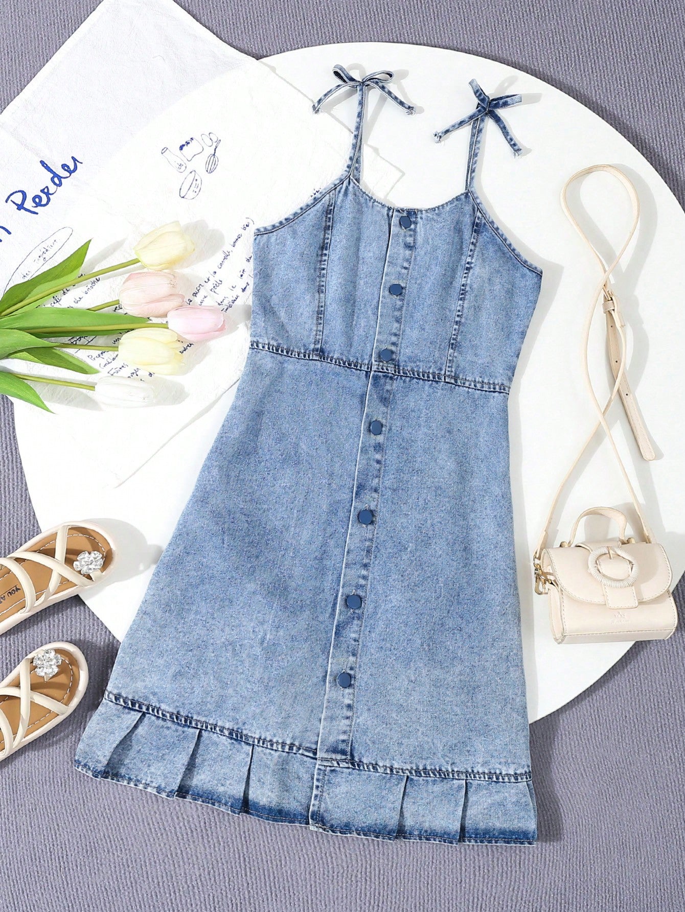 Streecool Kids Tween Girl Fresh & Simple Denim Dress