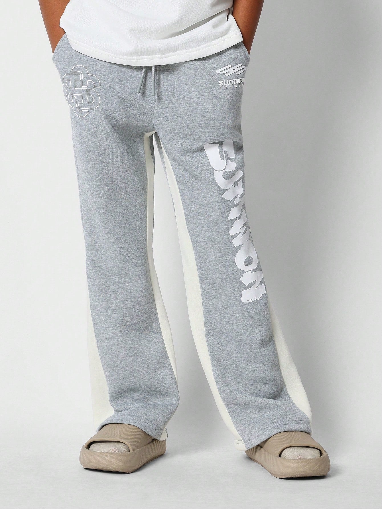 Kids Flared Fit Jogger With Print