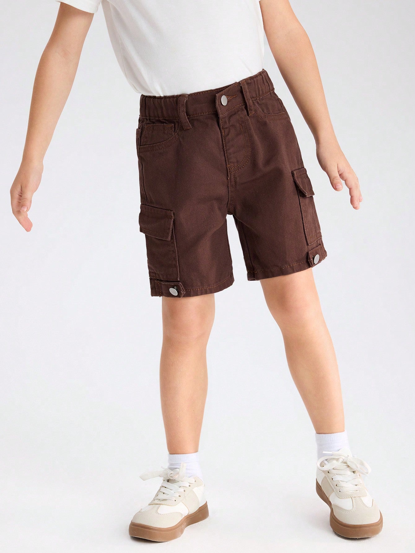 Young Boys' Casual Workwear Denim Shorts