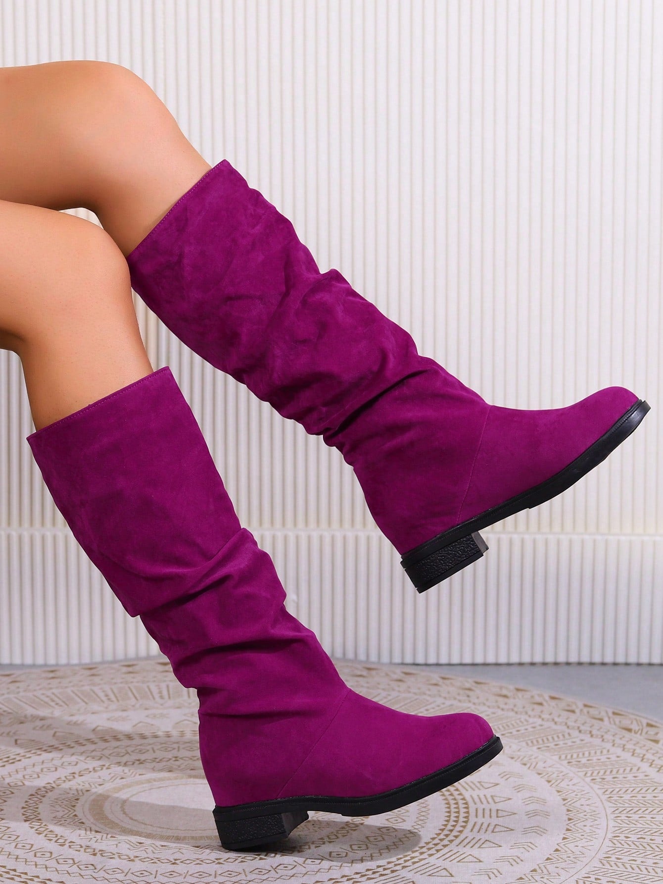 Women's Classic Exclusive Design Comfy Lightweight Fashionable Mid-Calf Boots For Daily Life