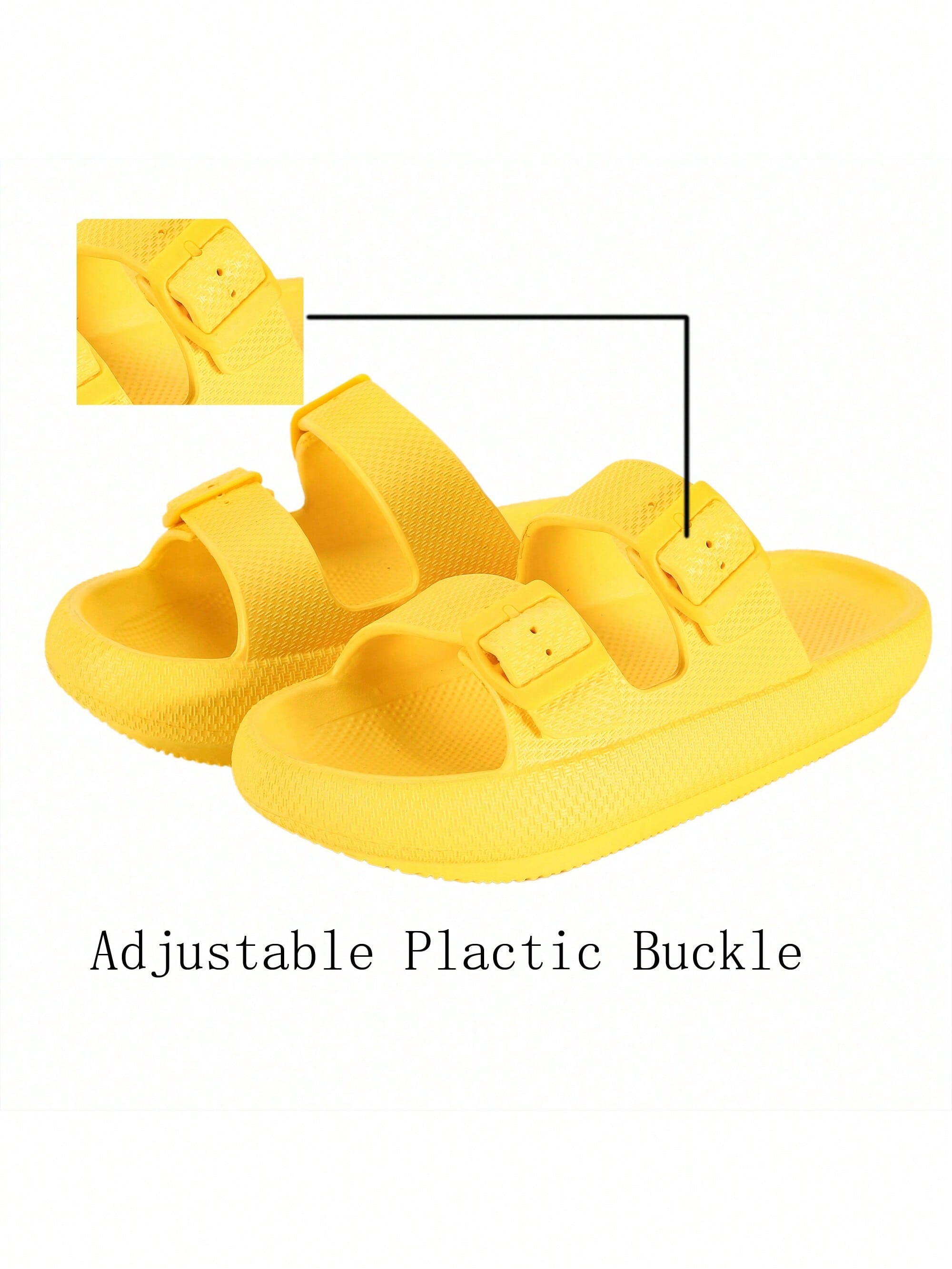 Women's Home Slippers Lightweight Soft Thick Sandals Non-Slip House Slippers Men's Shoes For Washroom.