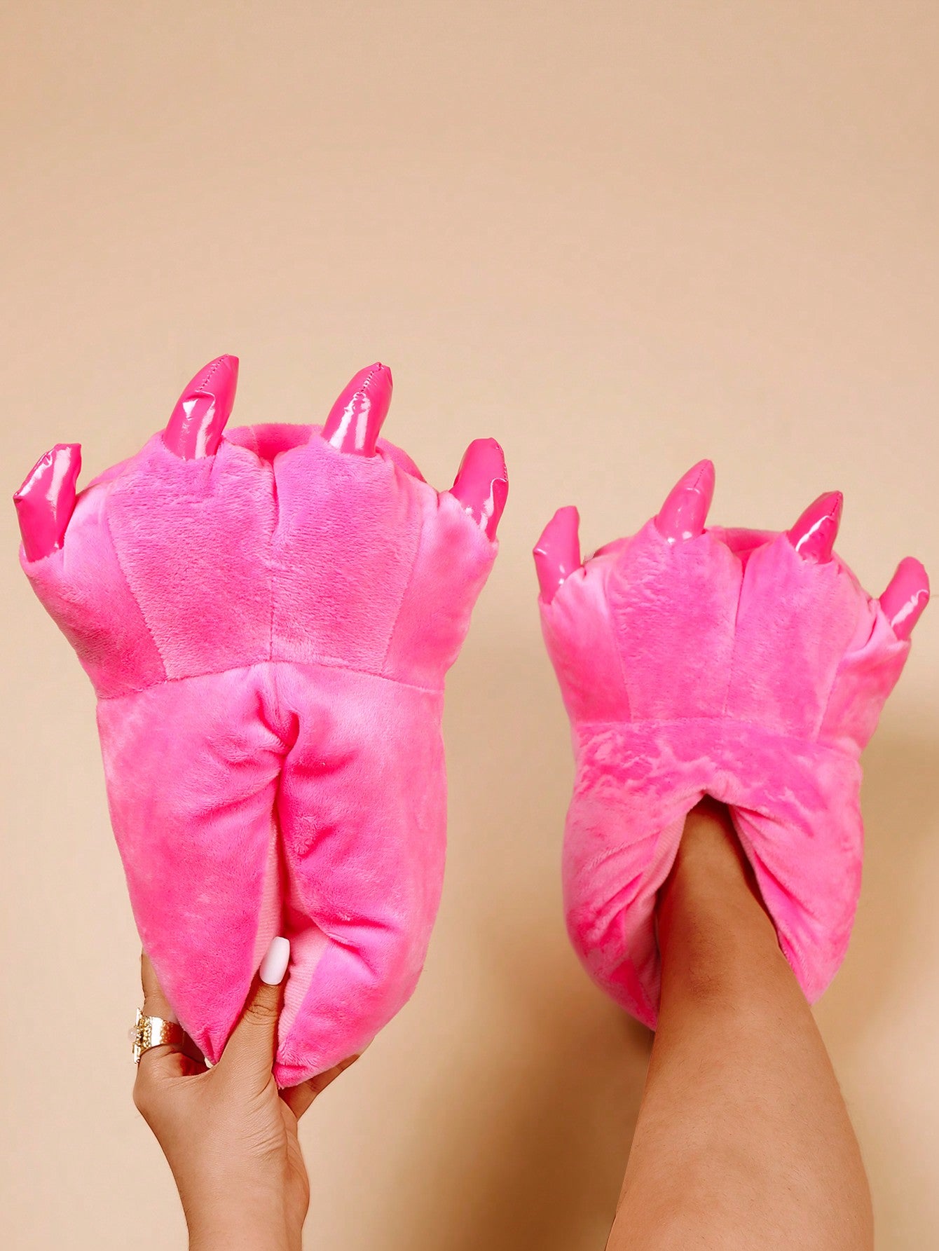 Funny Dinosaur Claw Shaped Home Slippers