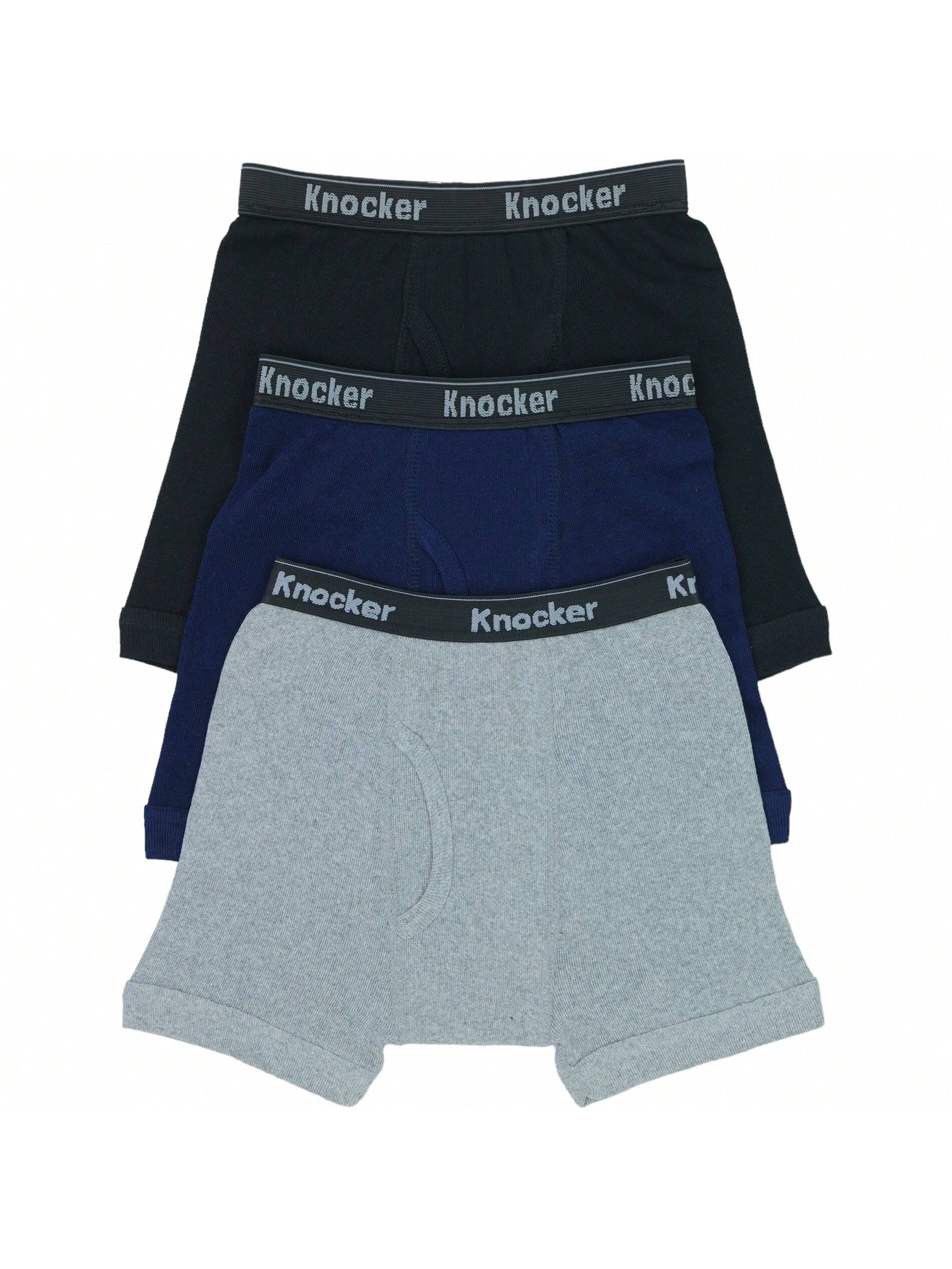 ToBeInStyle Young Boy Multi Pack Of Assorted Cotton Boxer Briefs