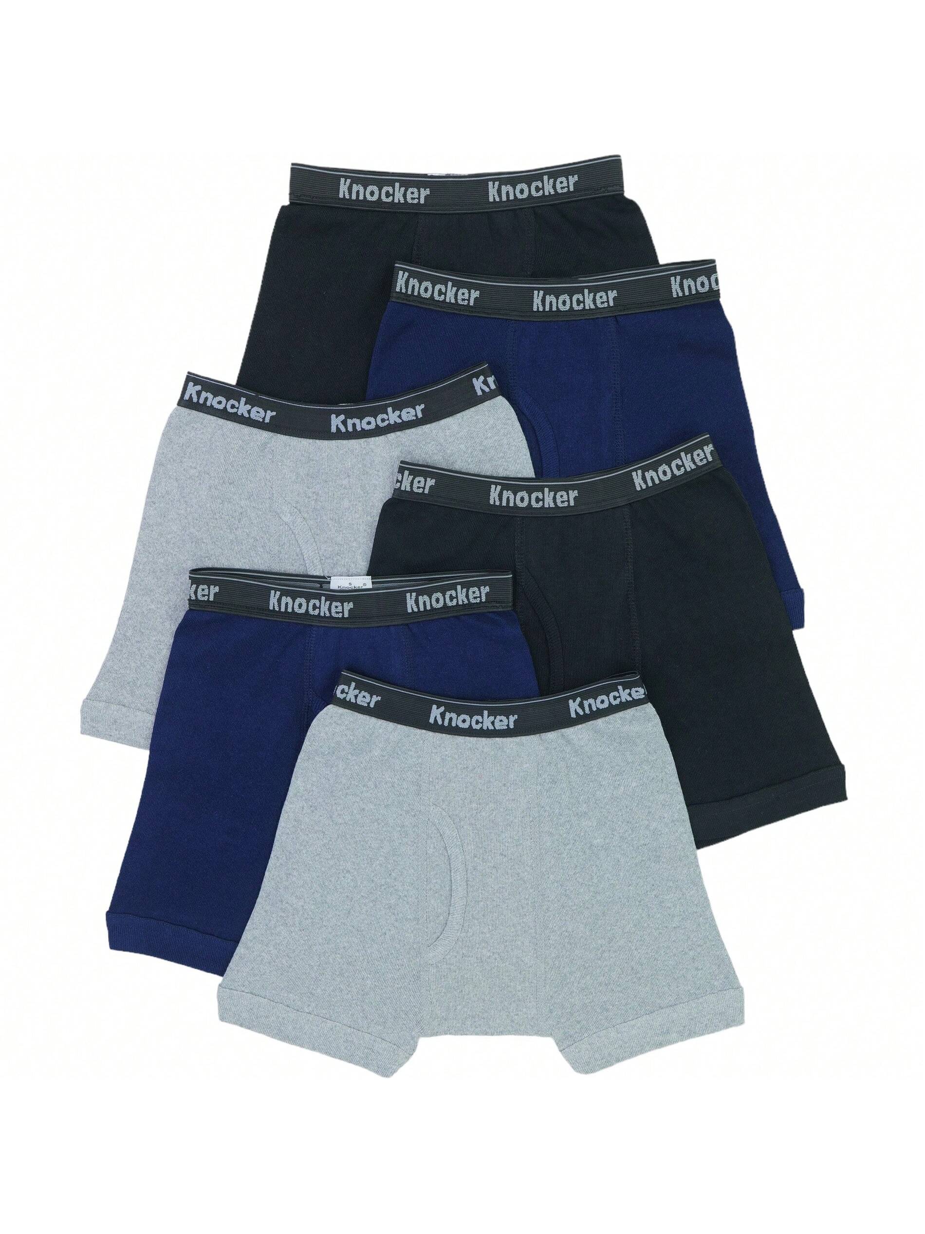 ToBeInStyle Young Boy Multi Pack Of Assorted Cotton Boxer Briefs