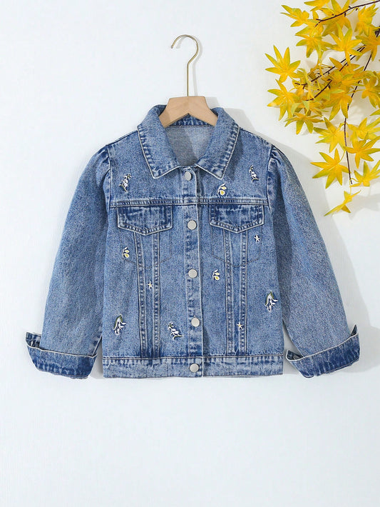 Tween Girl Fresh And Simple Denim Jacket