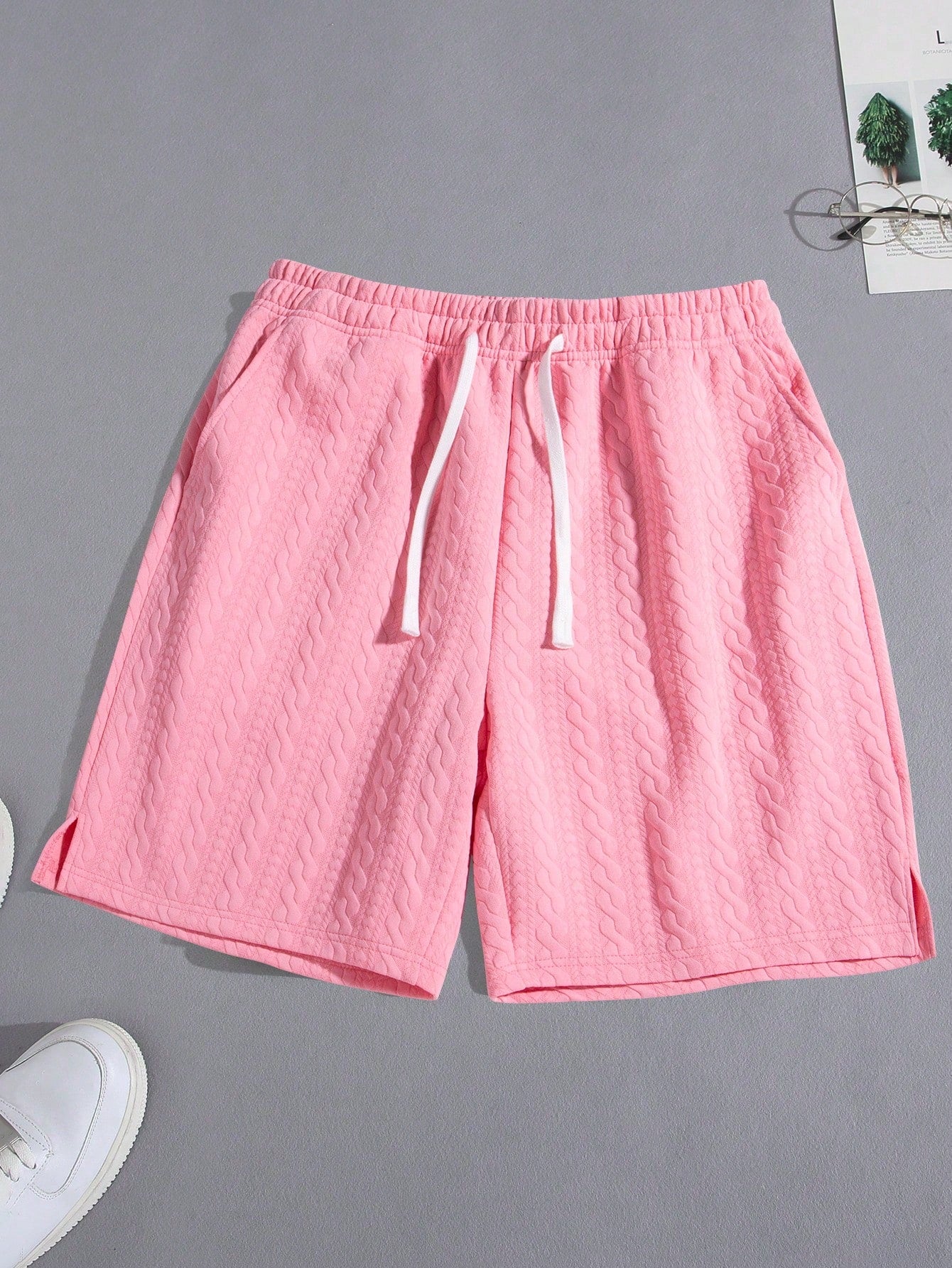 Men's Casual Jacquard Shorts