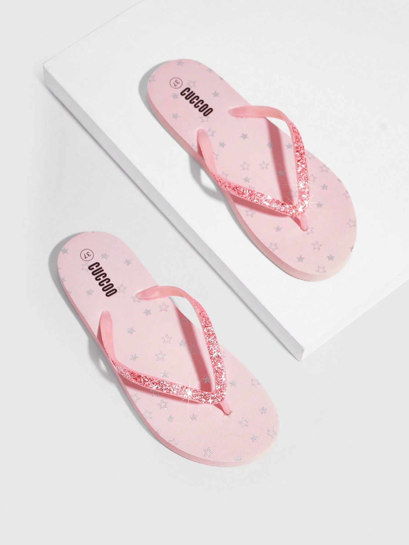 Star Printed Flat Home/Beach Flip Flops Halloween