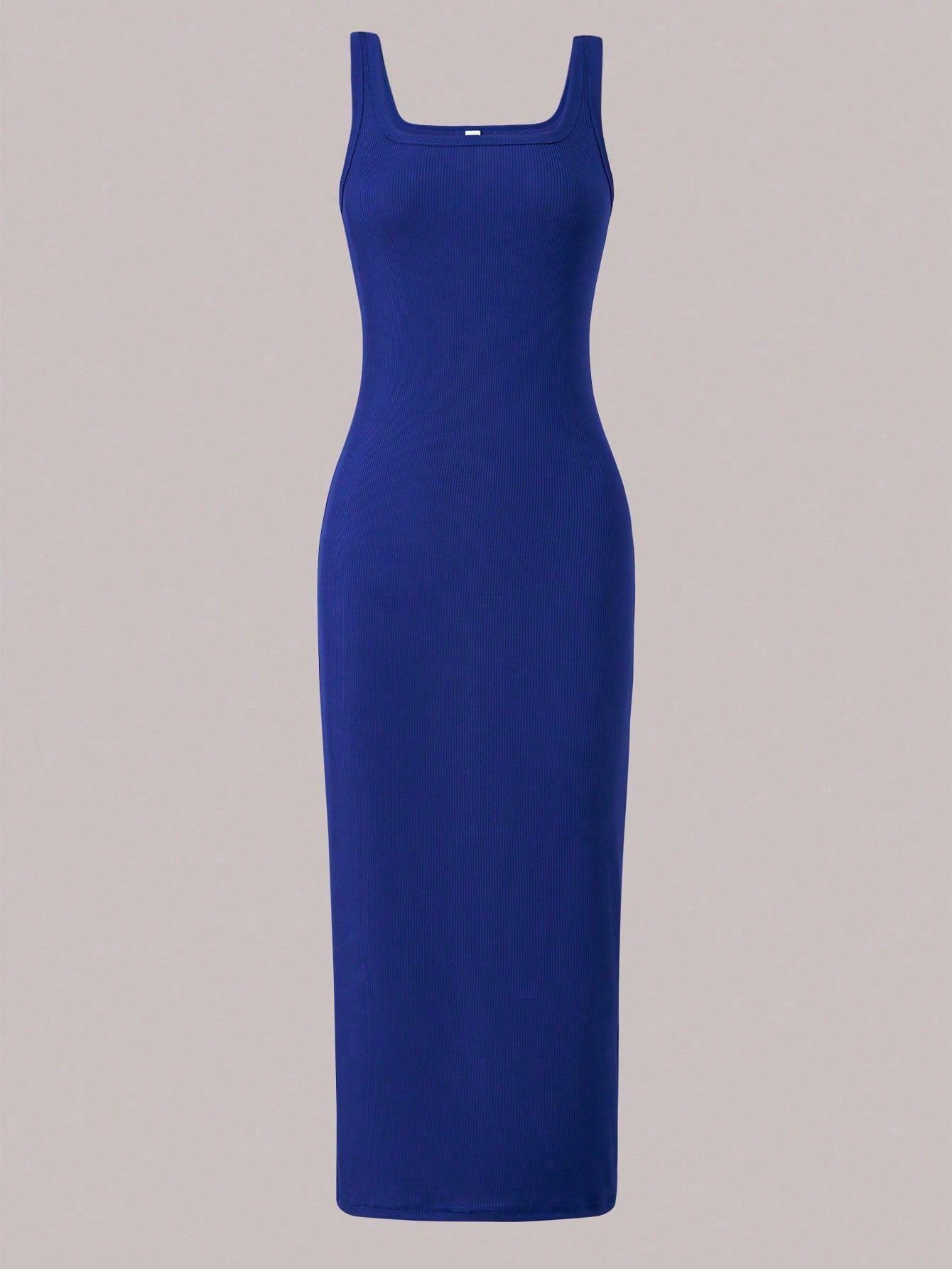 Tween Girl Sleeveless Bodycon Dress With Ribbed Texture