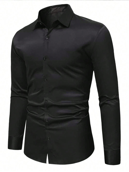 Teen Boy Elegant Basic Professional Shirt