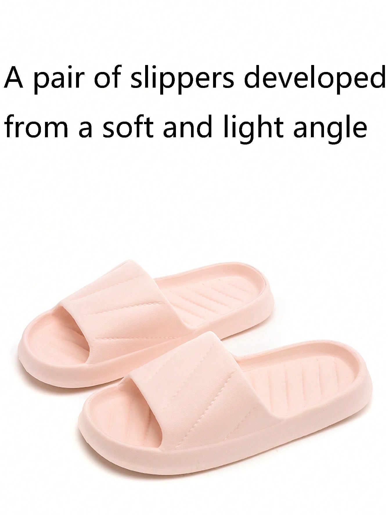 Women's Simple & Lightweight Indoor Slippers For Home & Bathroom Use