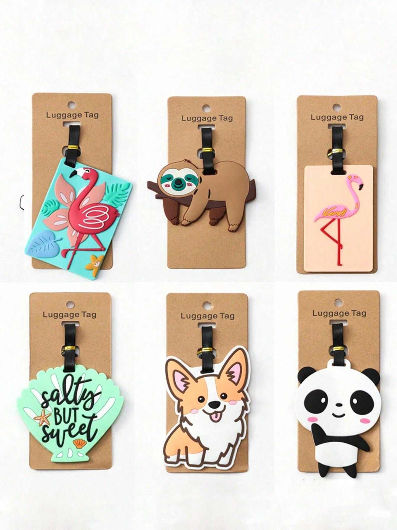 1pc RFID Safe PVC Luggage Tag – Chic, Durable Travel Identifier With Fashionable Design & ID Holder