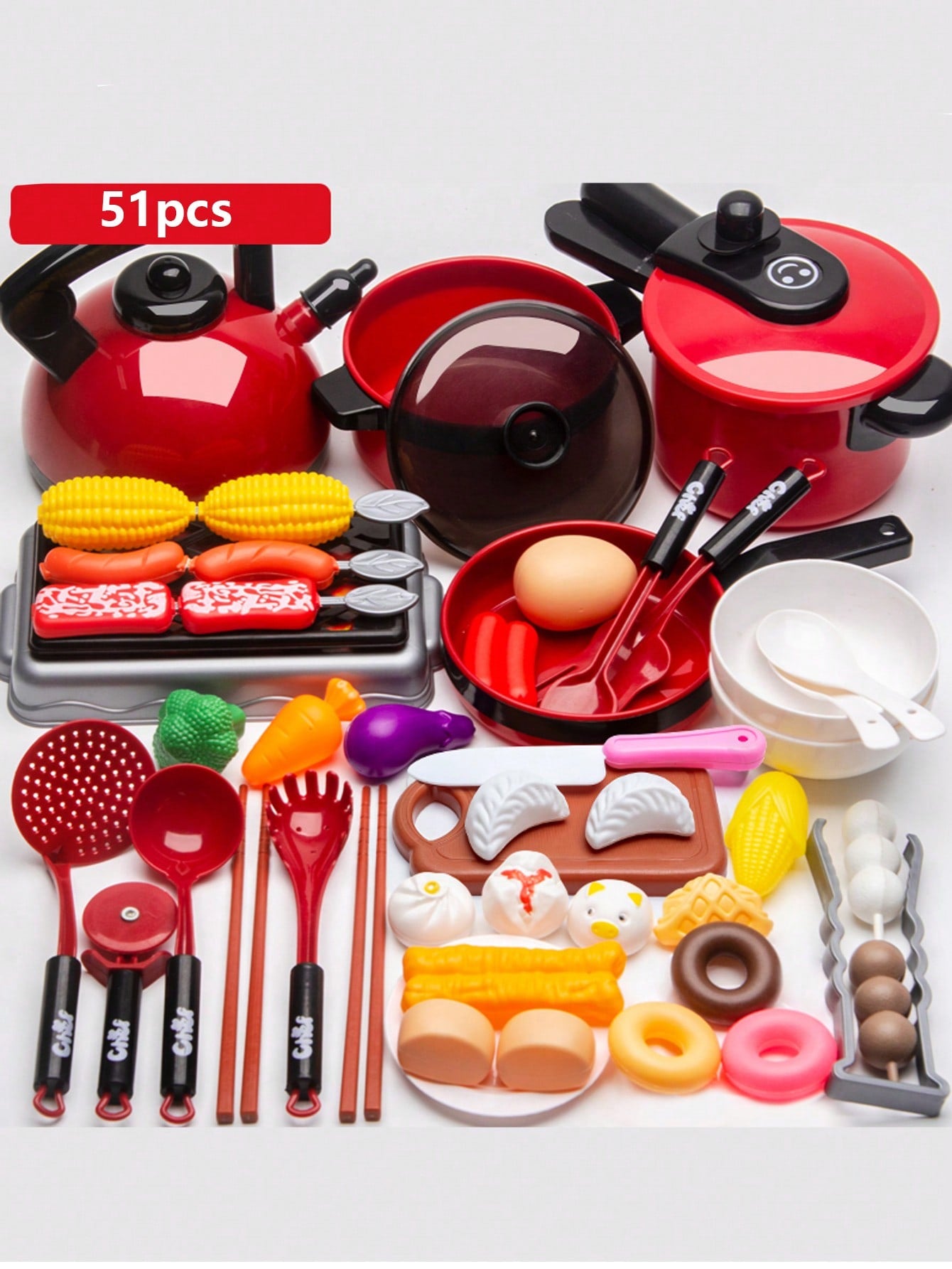 20pcs Kitchen Pretend Play Toy Set For Children