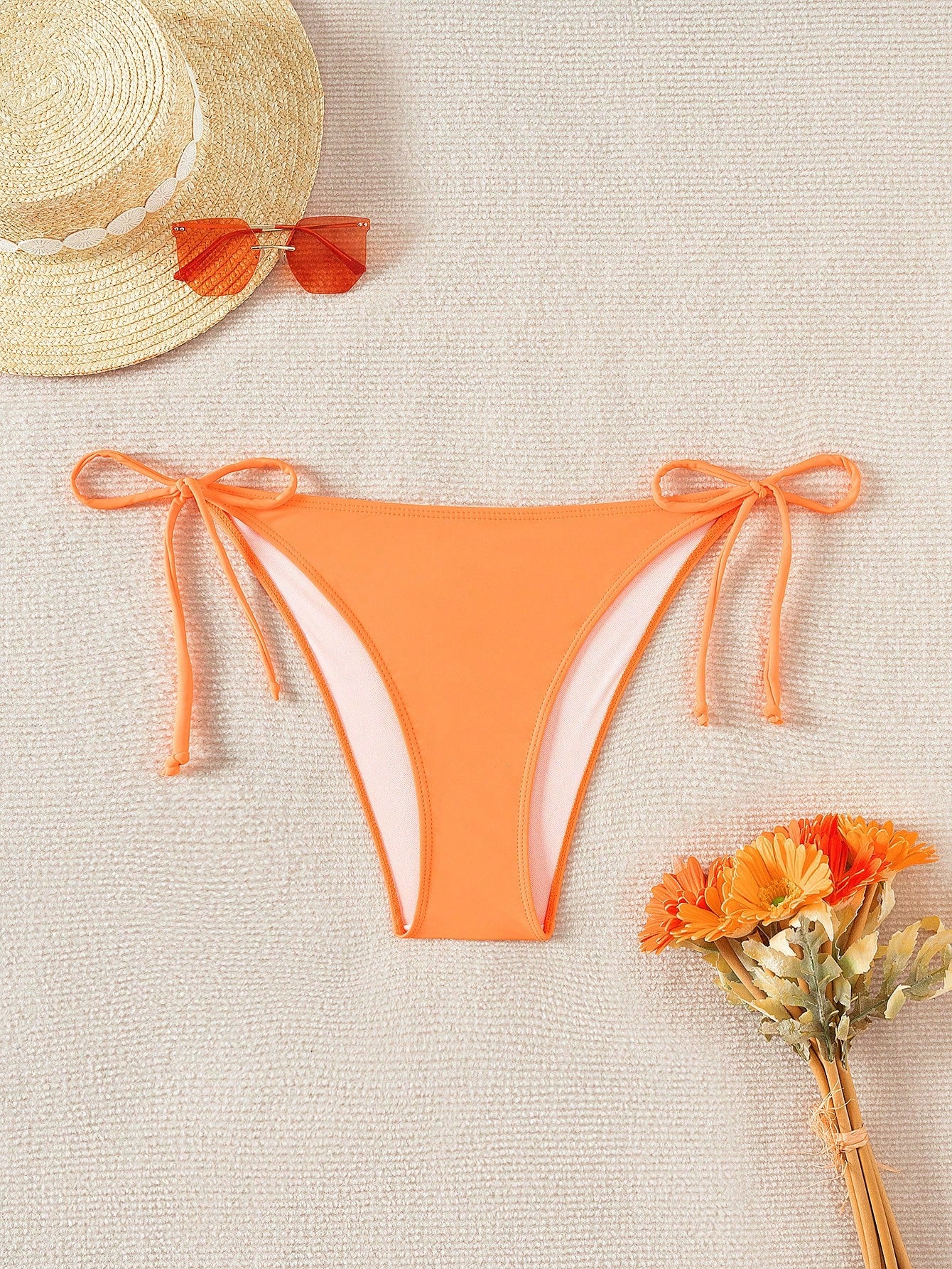 Swim Basics Summer Beach Tie Side Bikini Panty