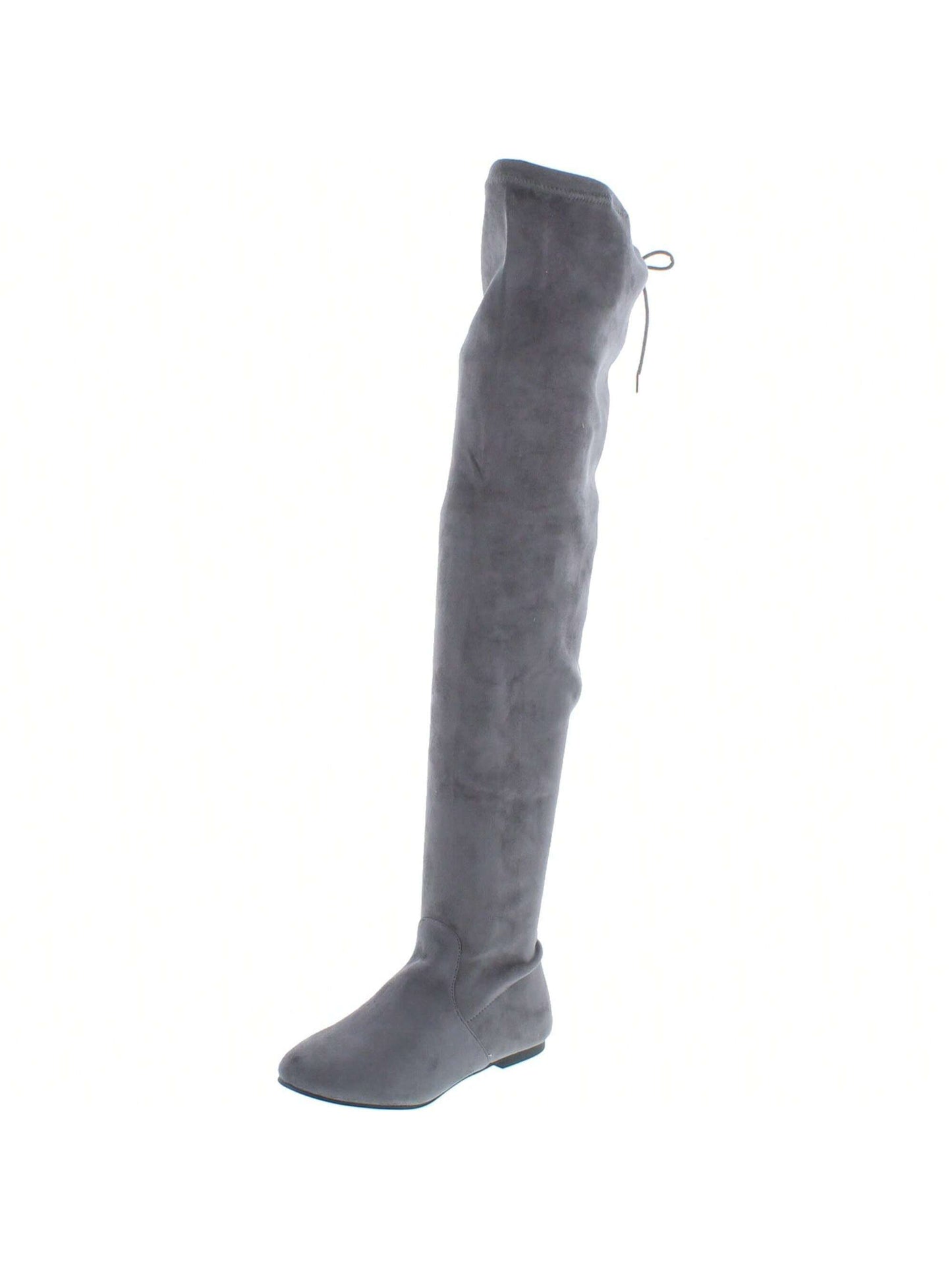 Women's Stretchy Thigh High Flat Heel Boot