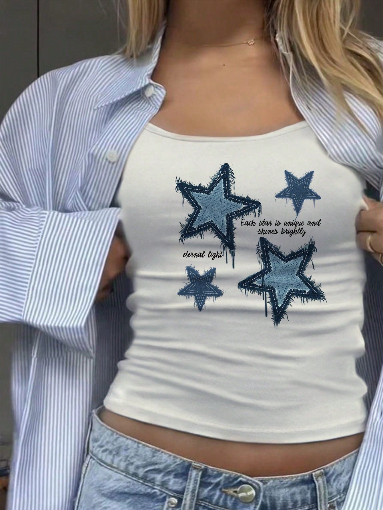 Casual Simple "COWBOYS TIME" Mountain Graphic Print Cami Top For Women, Suitable For Summer