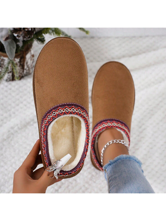 Shoes/Women's Shoes/Ladies' Fashionable House Outdoor Warm Casual Slippers Shoes Fluffy Shoes