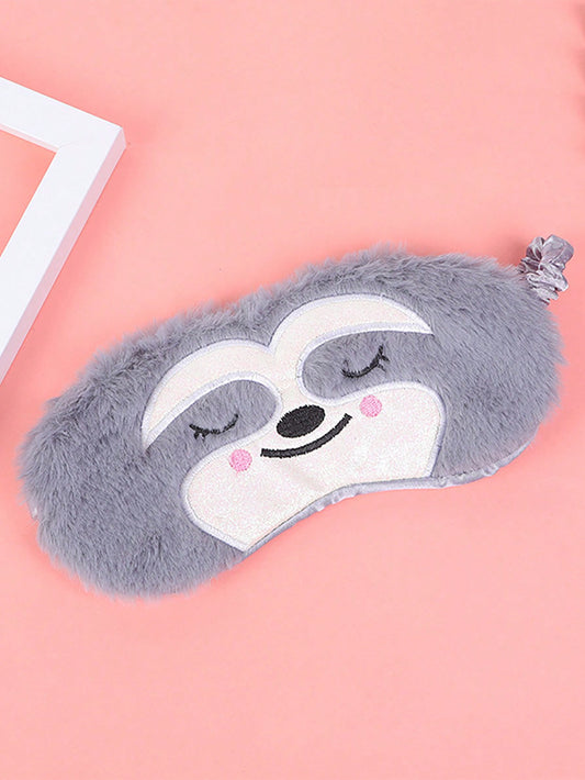 1pc Soft And Comfortable Cartoon Eye Mask For Kids, Fashionable And Cute, Suitable For Children's Nap, Sleep And Daily Use