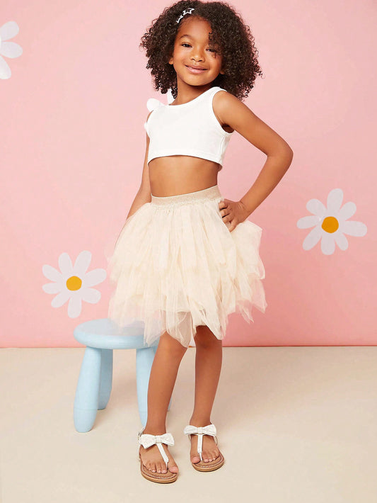 Mini mi Girls Super Cute White Pearl T-Strap Sandal With Bow Detail - Graceful And Elegant Addition To Any Wardrobe