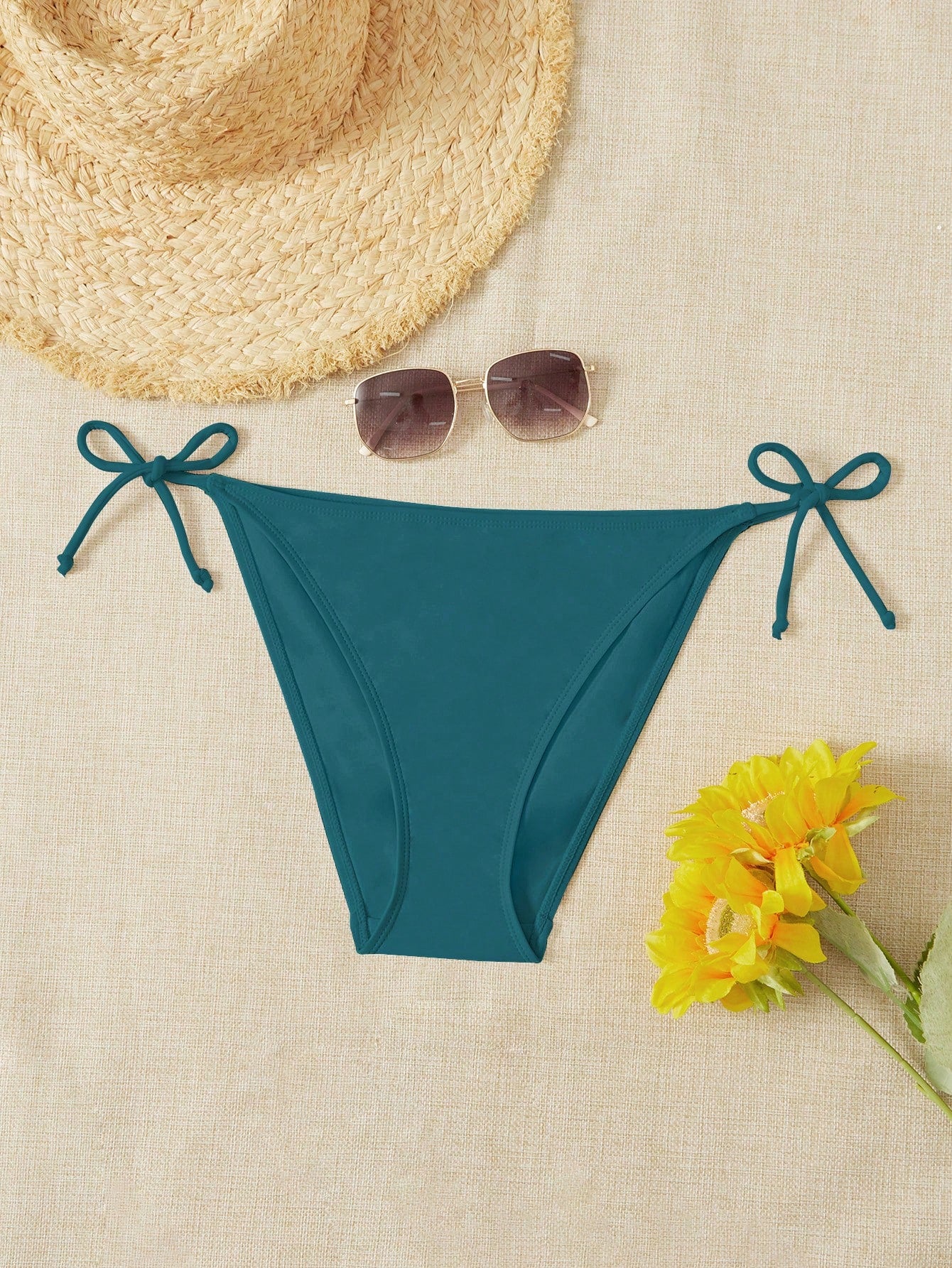 Swim Basics Summer Beach Tie Side Bikini Panty