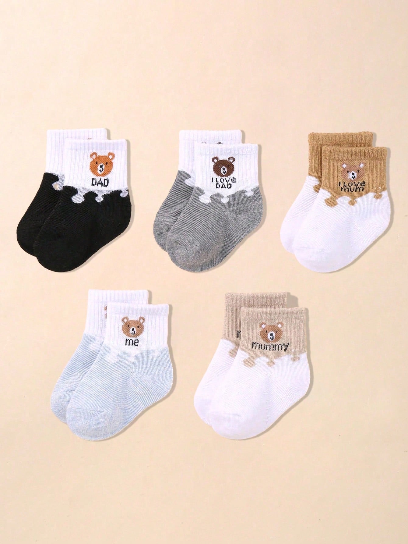 5 Pairs Baby Socks Low Cut Stretch Ankle Socks Unisex  Infant Socks for Newborn Toddler Boys Girls Baby Socks