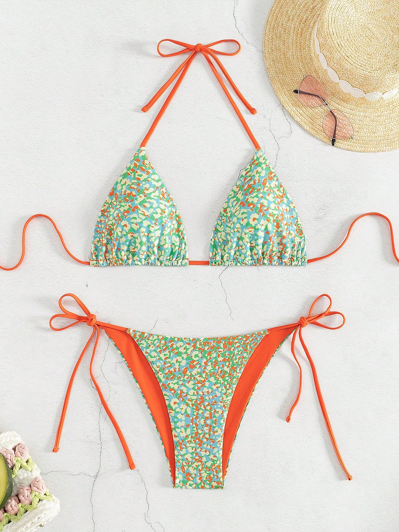 Swim Leopard Print Bikini Set, Summer Beach