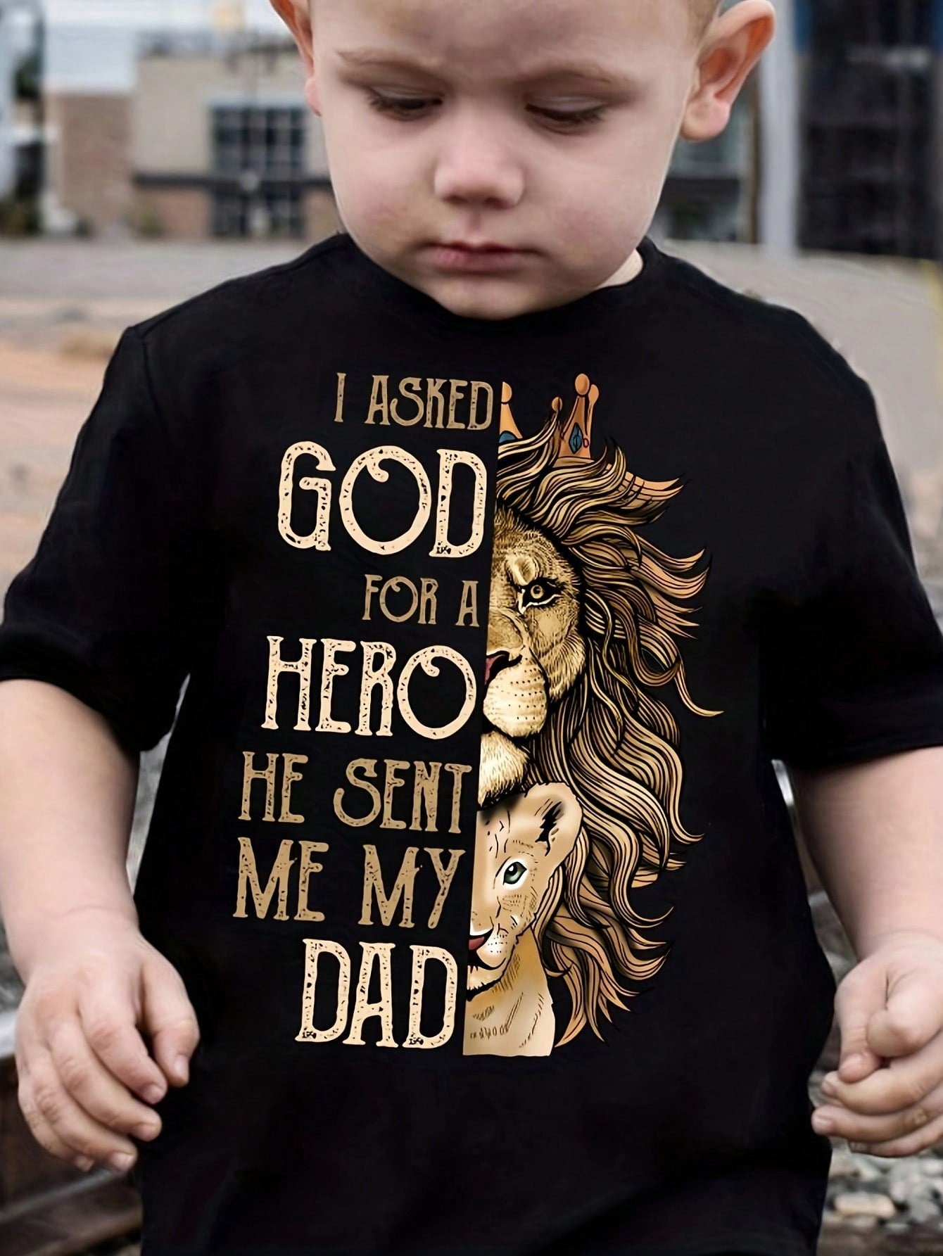 Young Boy Customized Printed Short Sleeve T-Shirt