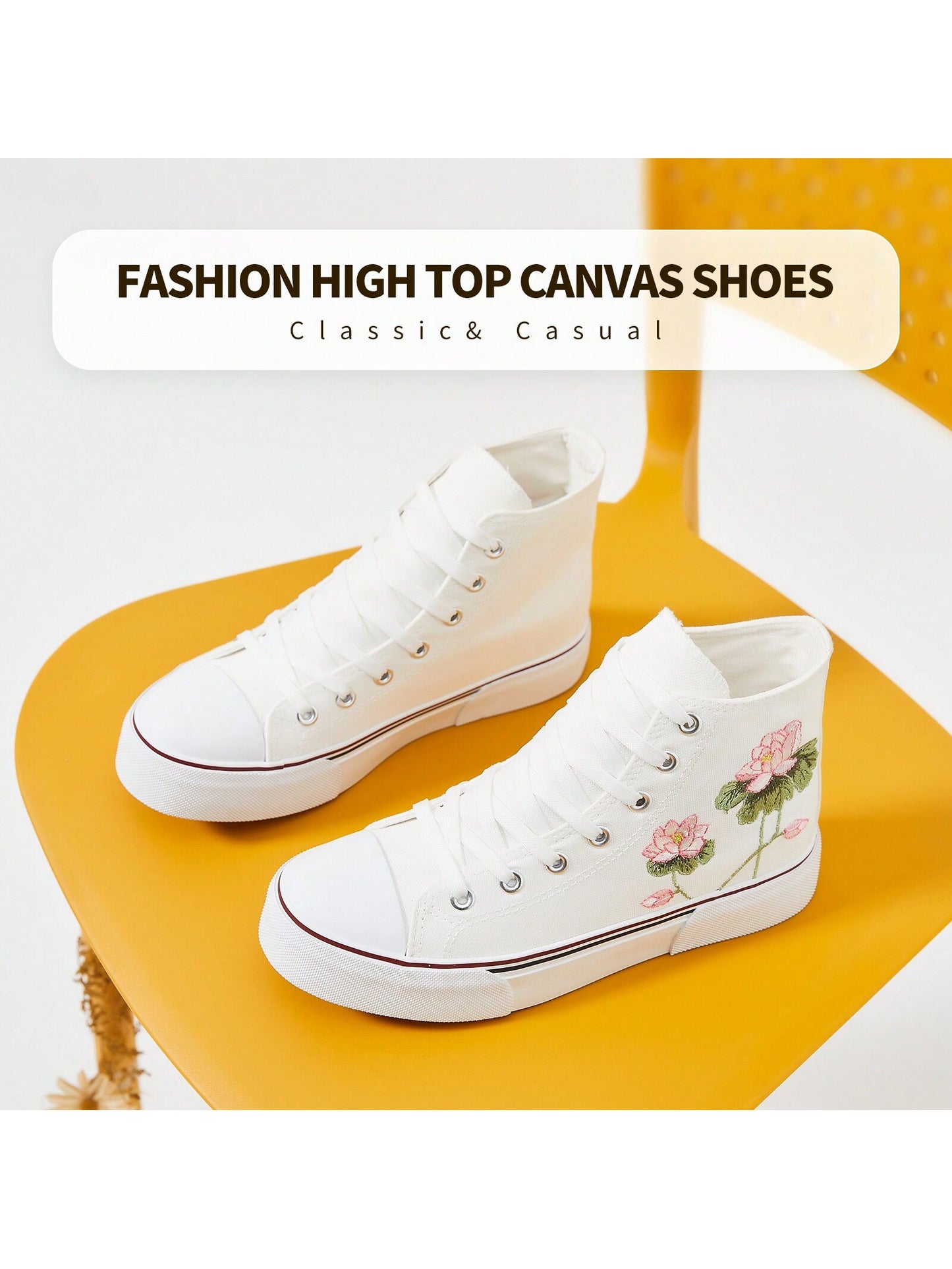 Unisex Fashion High Top Sneakers Womens Classic High Tops Canvas Shoes Casual Tennis Shoes For Men