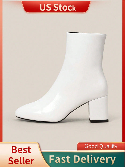 Women's Fashionable Outdoor Winter Boots In White