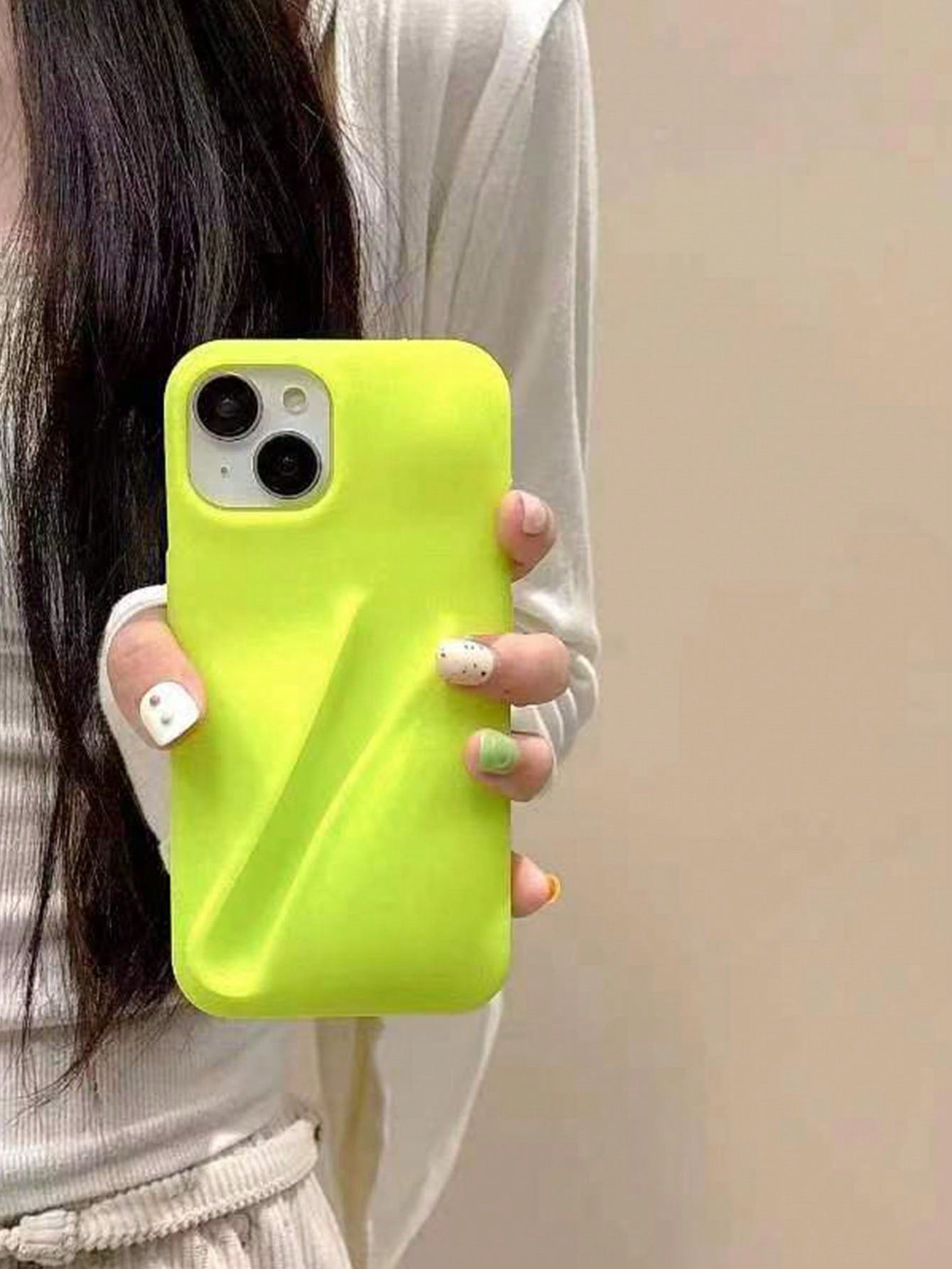New Personality Lip Balm Lip Gloss Phone Case Compatible With Apple XS/XR/XS Max/11/12/13/14/15 Pro/Promax, Creative Silicone Full Protection Anti-Fall Mobile Phone Case