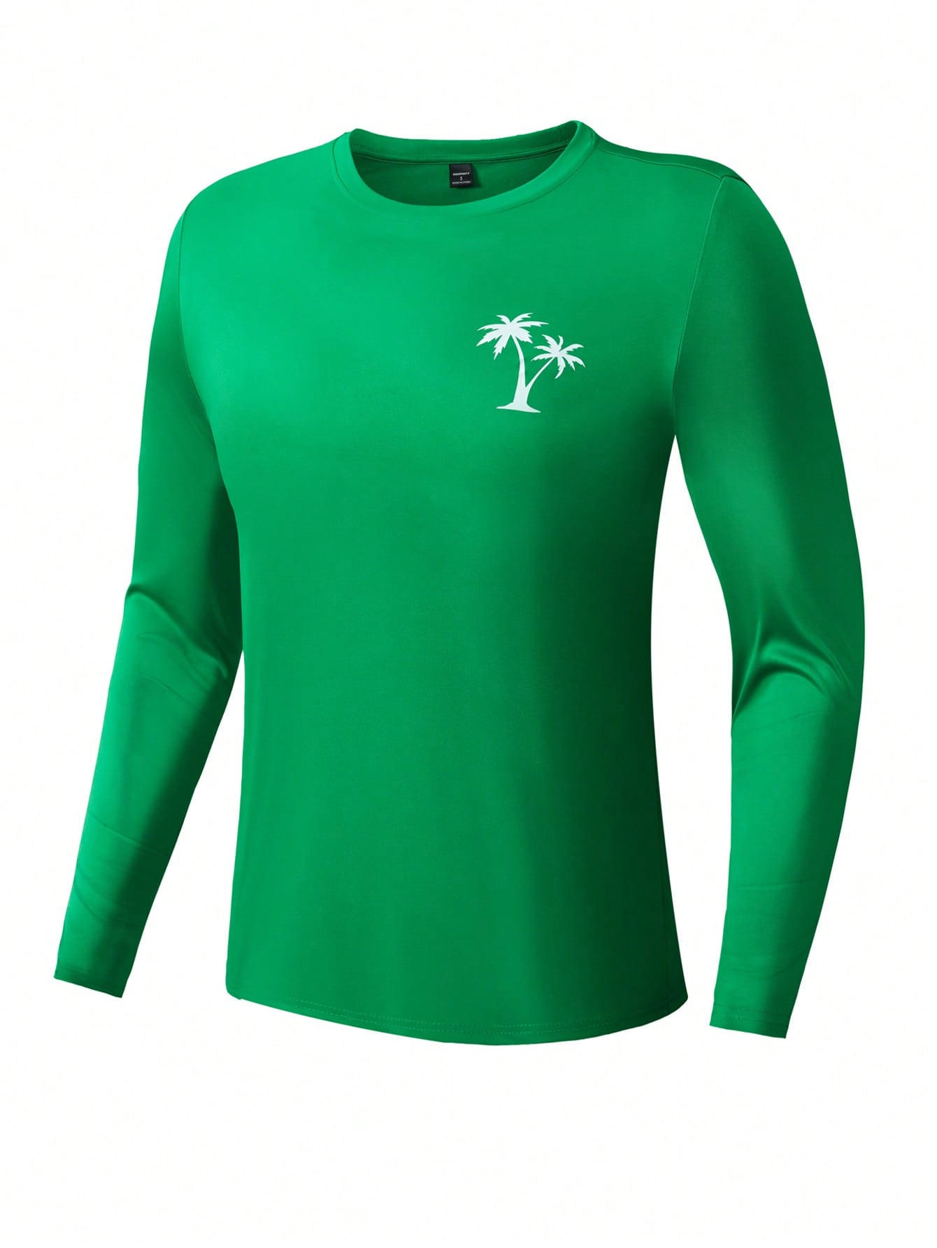 Men's Simple Printed Long Sleeve Surfing T-Shirt