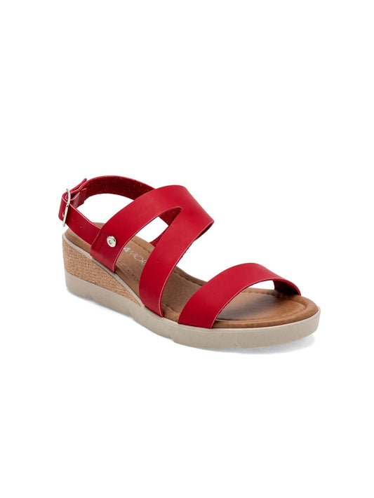 Moramora Red Women's Sandals, Code 125496-E