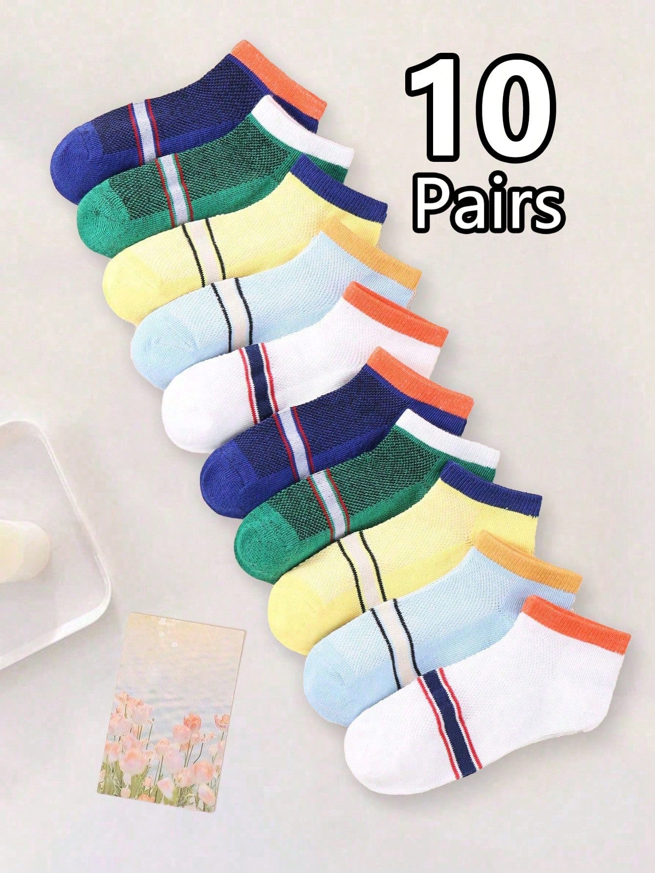 20 Pairs/Packs Of Random Color Children's Autumn And Winter Pure Color Simple Socks, Suitable For Sports And Leisure Daily Travel Socks