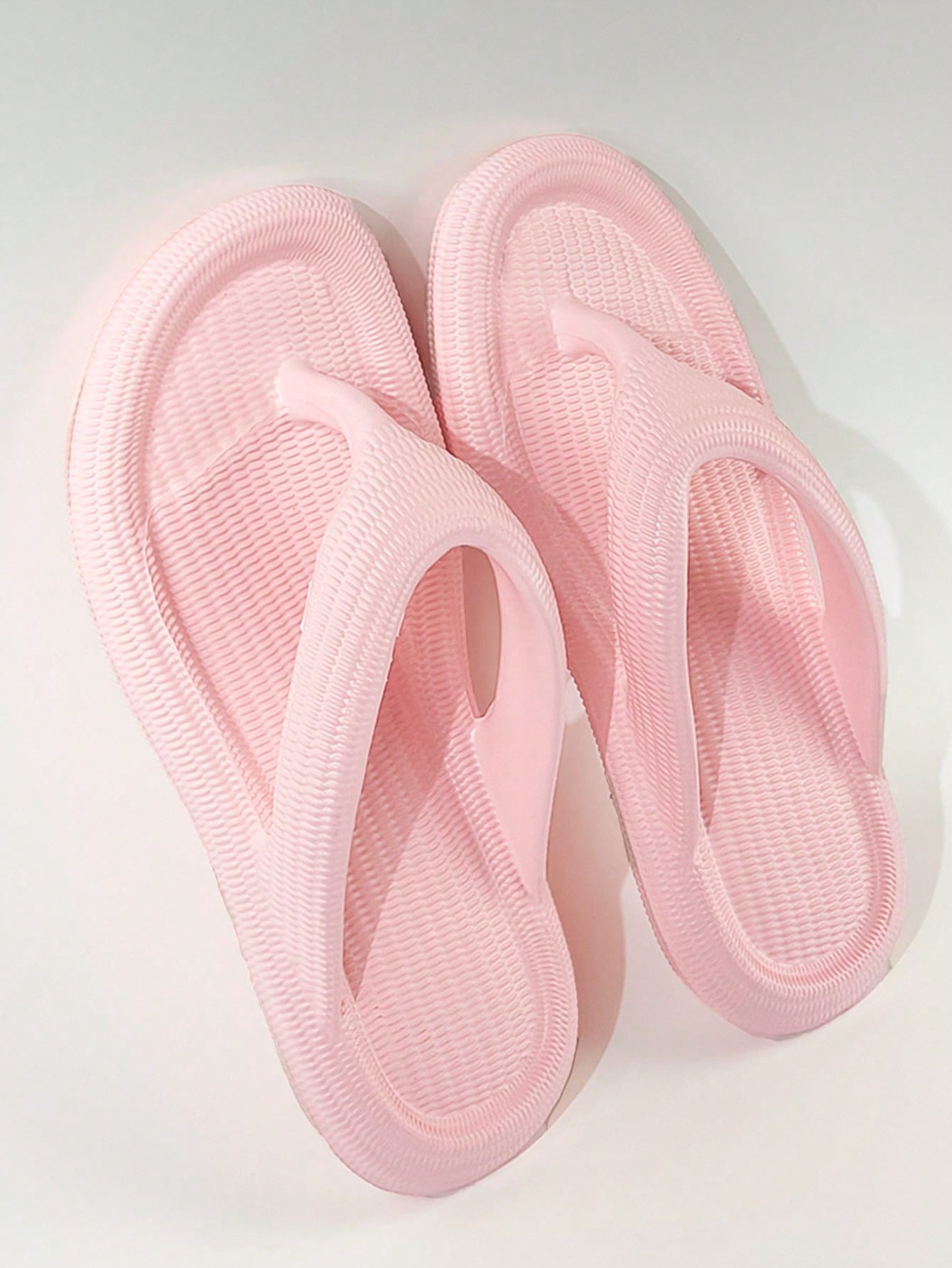Women's Flat Slipper Sandals, Summer Open Toe Lightweight And Soft Beach Flip Flops For Home