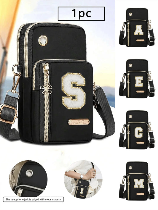 1pc Sports Wallet/Phone/Handbag/Backpack/Coin Purse/Keychain/Long Wallet/Shoulder Bag/Adjustable Strap Crossbody Bag