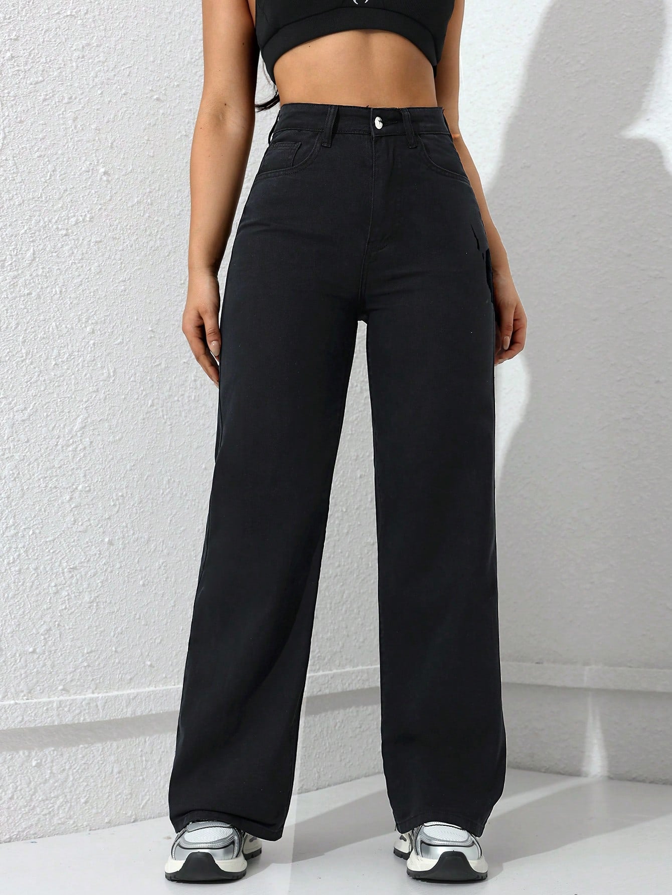 Women's Wide Leg Denim Pants