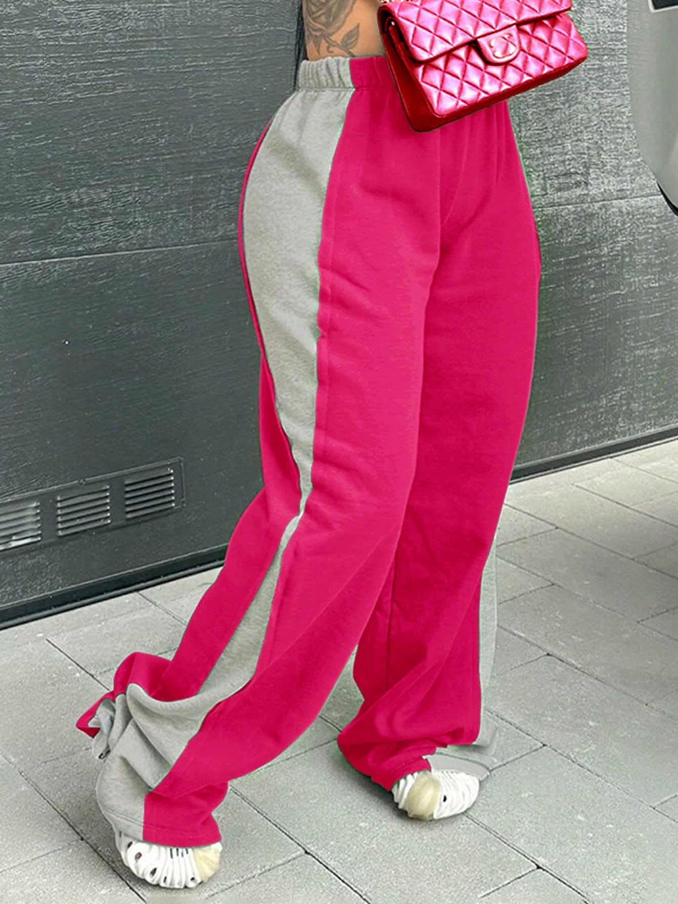 Women's Color Block Casual Simple Daily Sweatpants