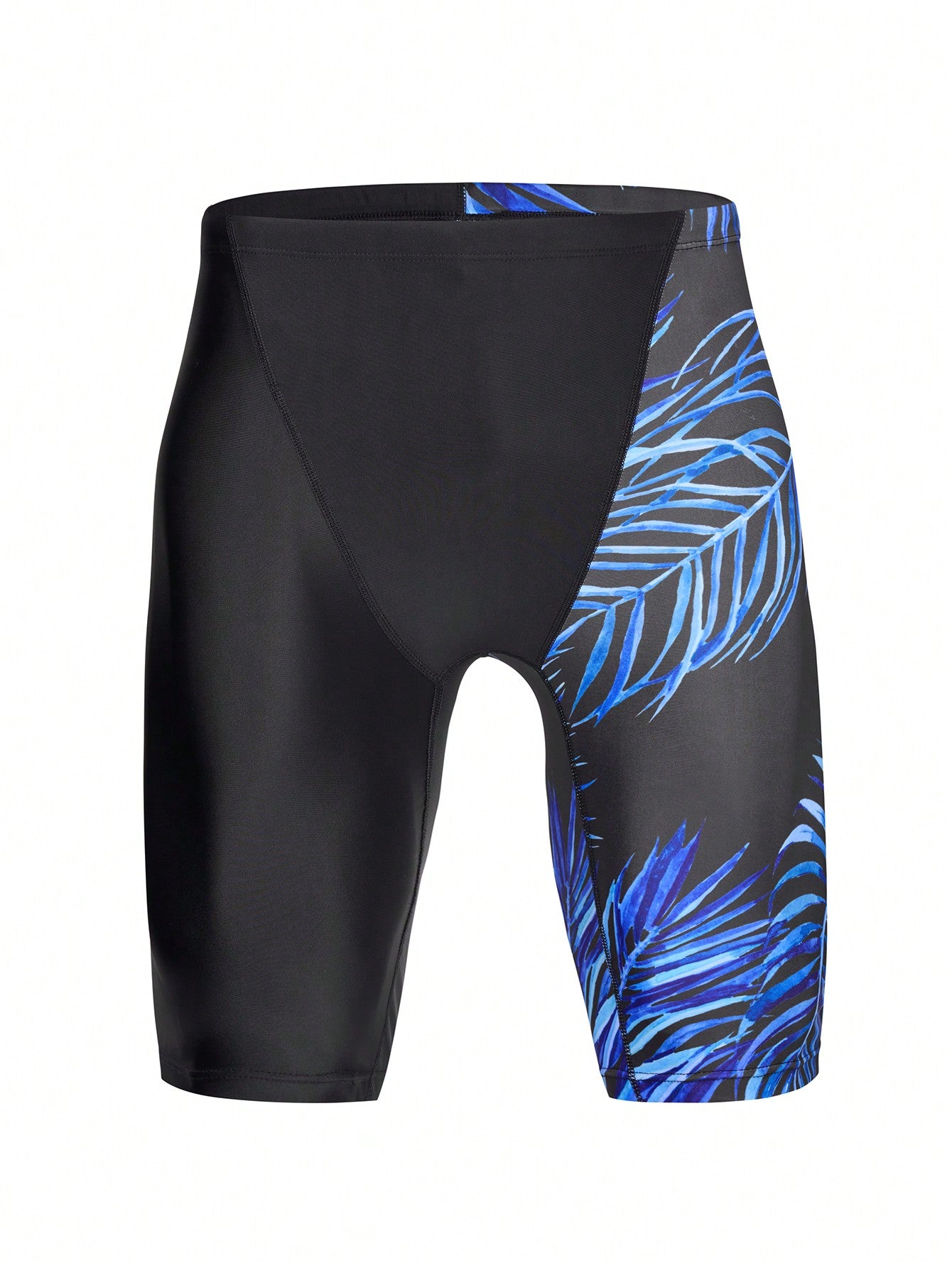 Men Tropical Print Swim Jammers