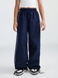 Coolane Tween Girls Clothes Black Pants Back To School Frist Day Of School Clothes Clothes Mommy And Me Garphic Vintage Kpop Navy Bluewide Leg Sweatpants Football/Volleyball Halloween Costume Christmas Sweatpants Spring/Fall/Winter