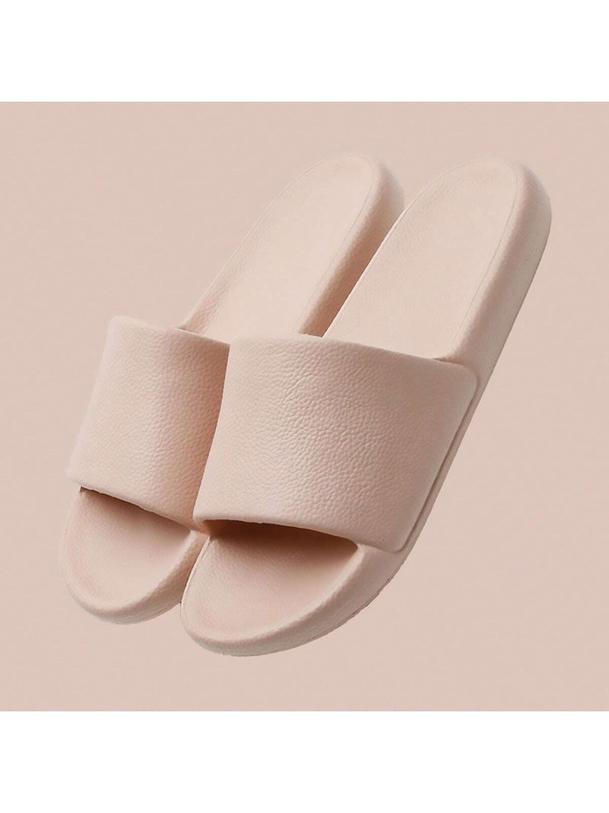 New Fashionable Unisex EVA Couple Slippers, Supermarket Style, Simple And Elegant Home/Bathroom/Outdoor Slippers, Comfortable, Soft, Anti-Slippery And Lightweight Thick-Soled, High-End Couple Slippers, INS Style