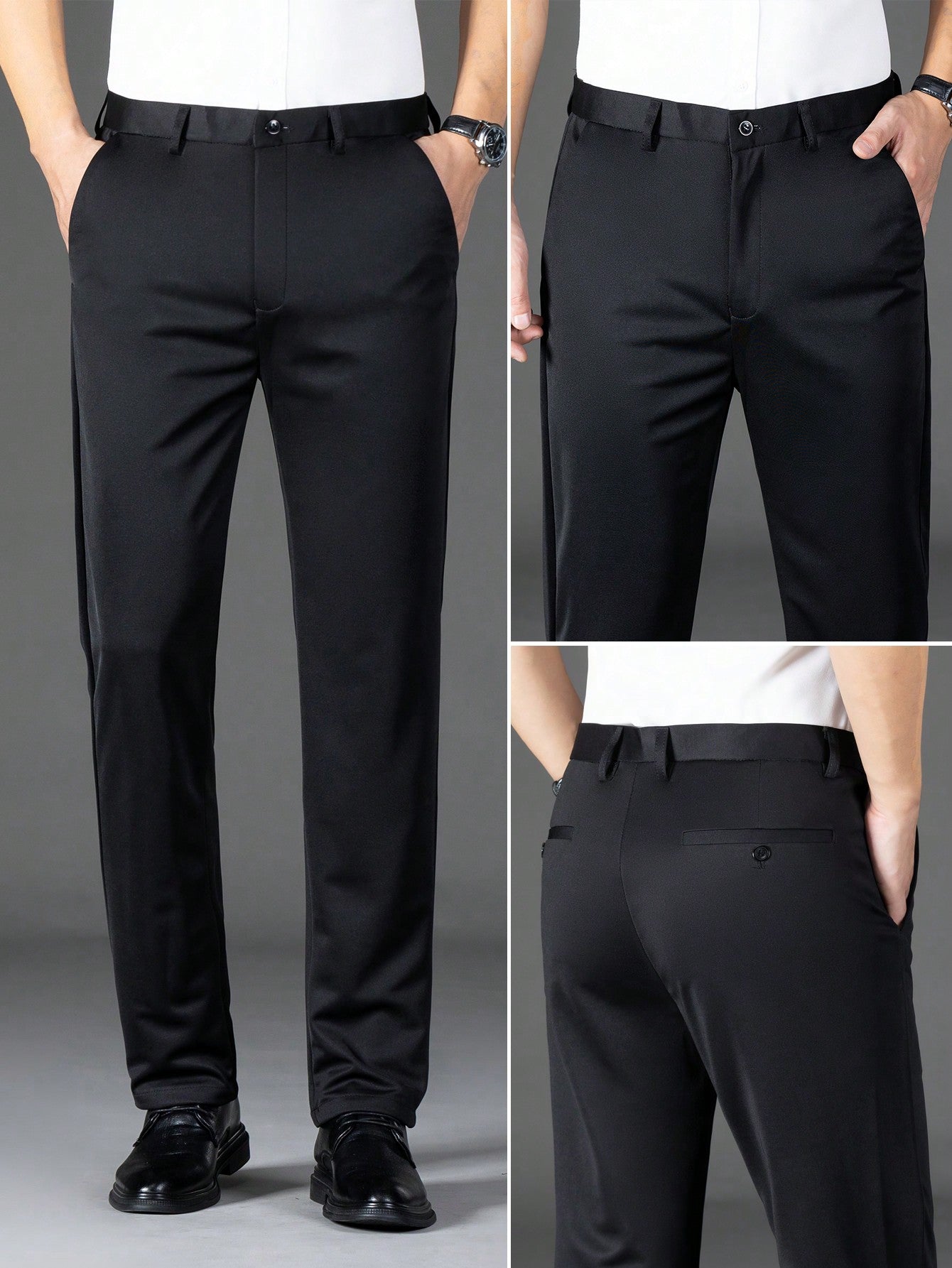 Minimalist Fashion Men's Business Dress Pants